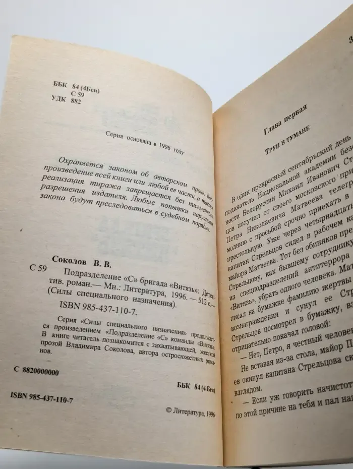 Подразделение "С". Бригада "Витязь"