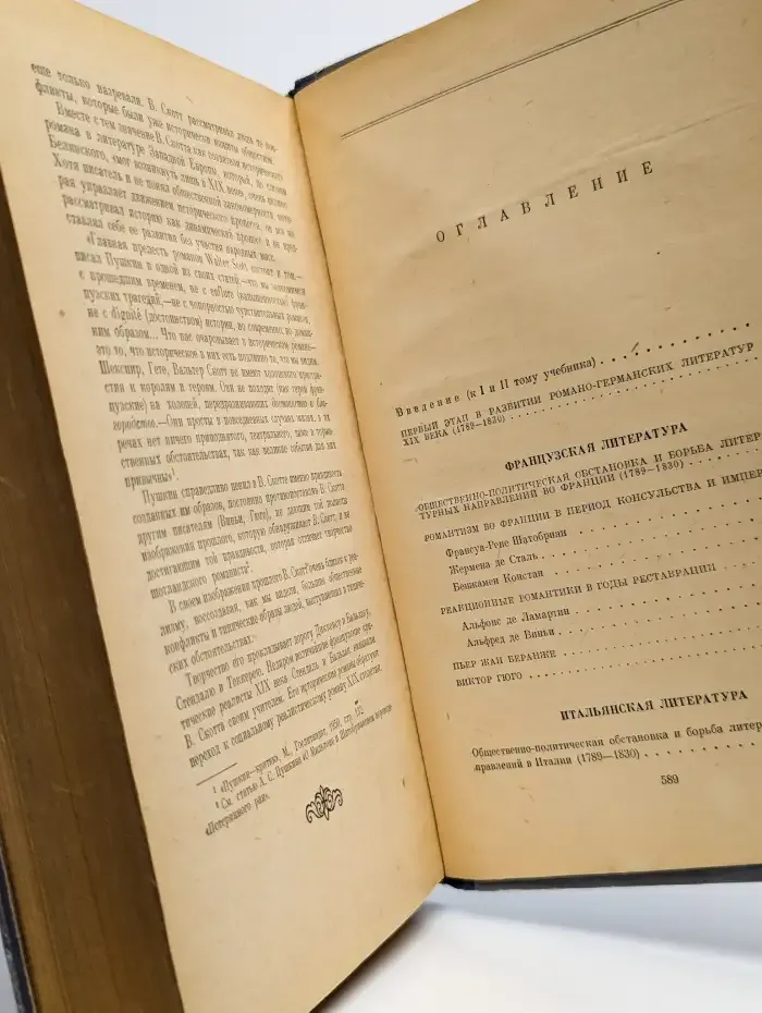 История зарубежных литератур 19 века. Том 1