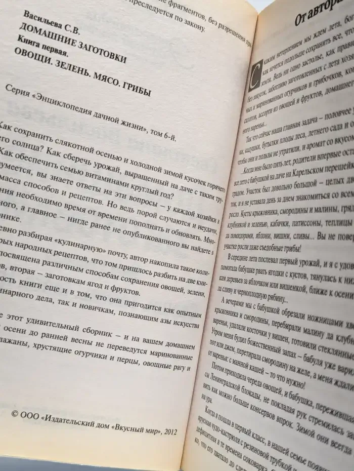 Домашние заготовки. Книга 1. Овощи. Зелень. Мясо. Грибы