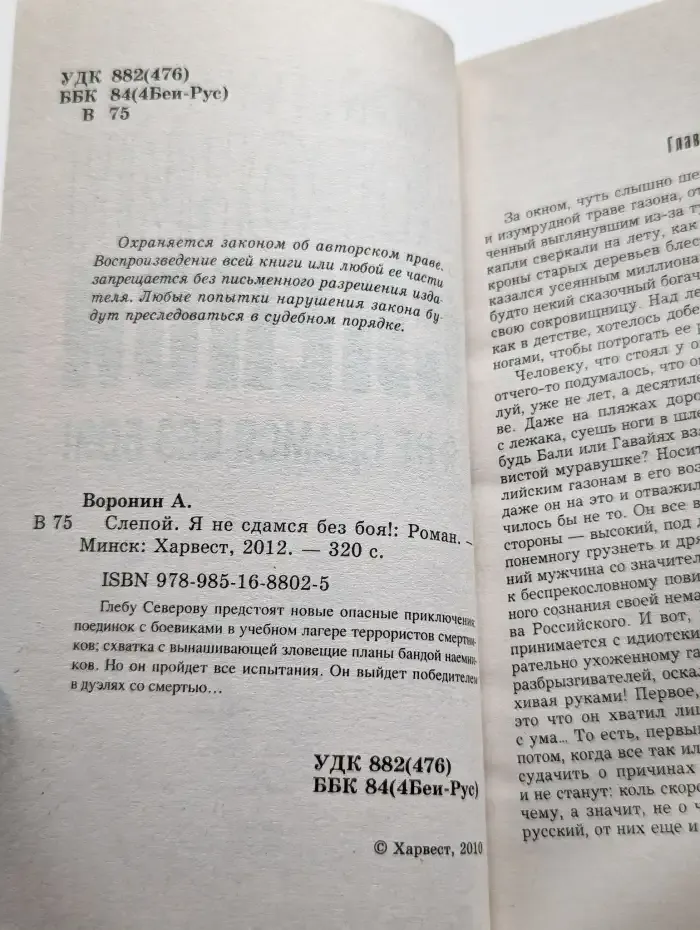 Слепой. Я не сдамся без боя!