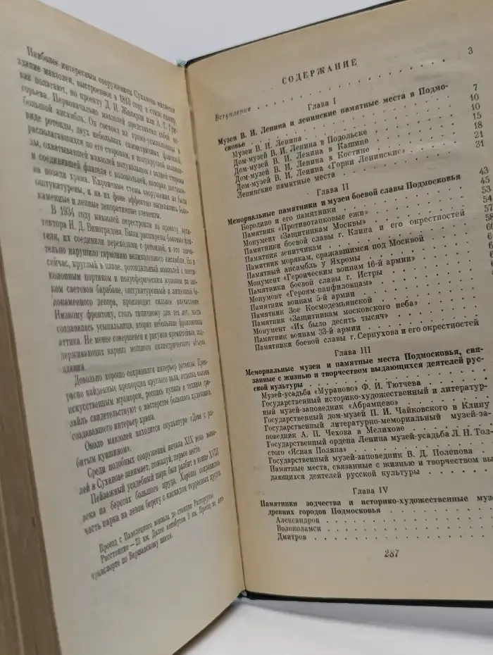 Подмосковье. Музеи, мемориалы, памятники