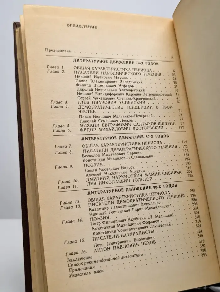 История русской литературы XIX века (70-90-е годы)