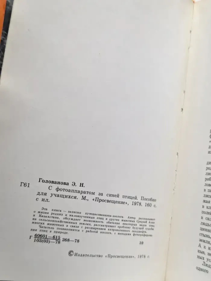 С фотоаппаратом за синей птицей