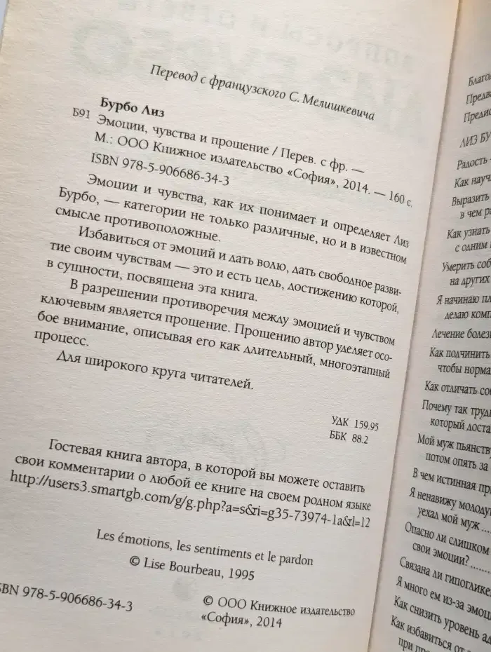 Эмоции, чувства и прощение