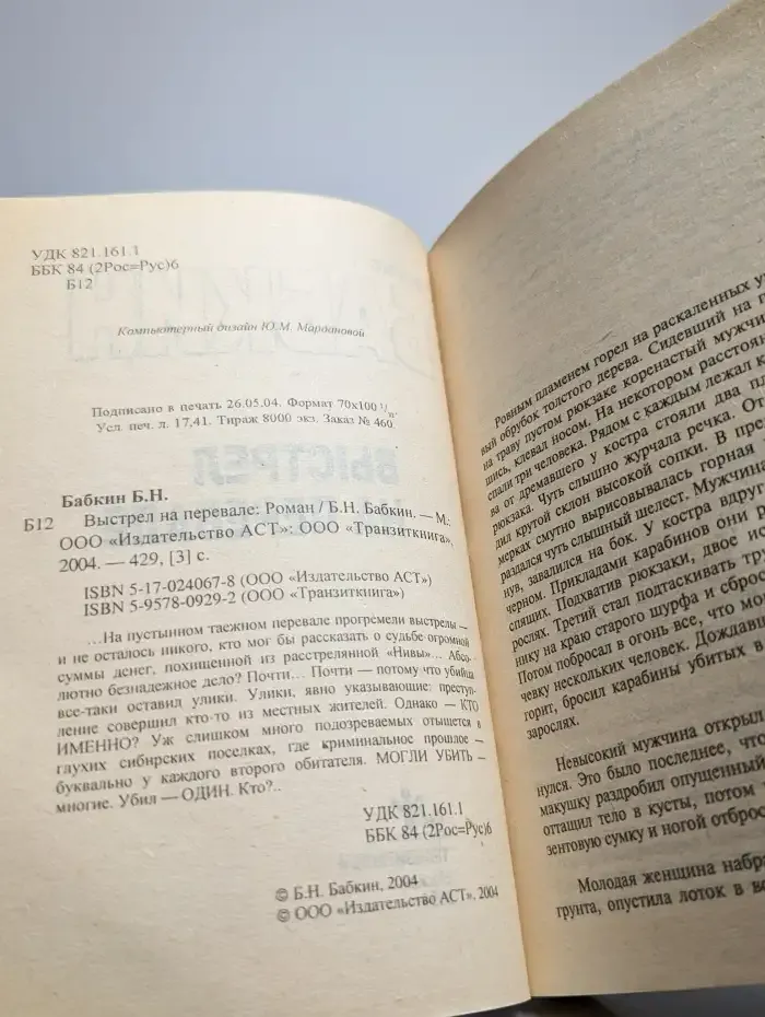 Выстрел на перевале