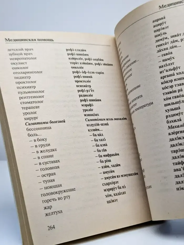 Русско-иврит разговорник