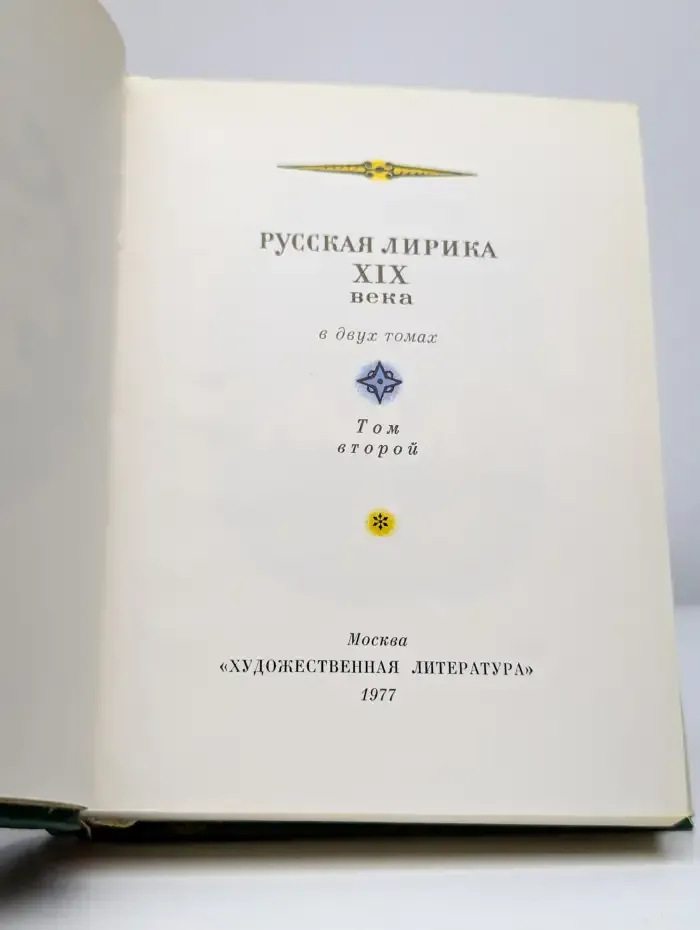 Русская лирика XIX века в 2 томах. Том 2