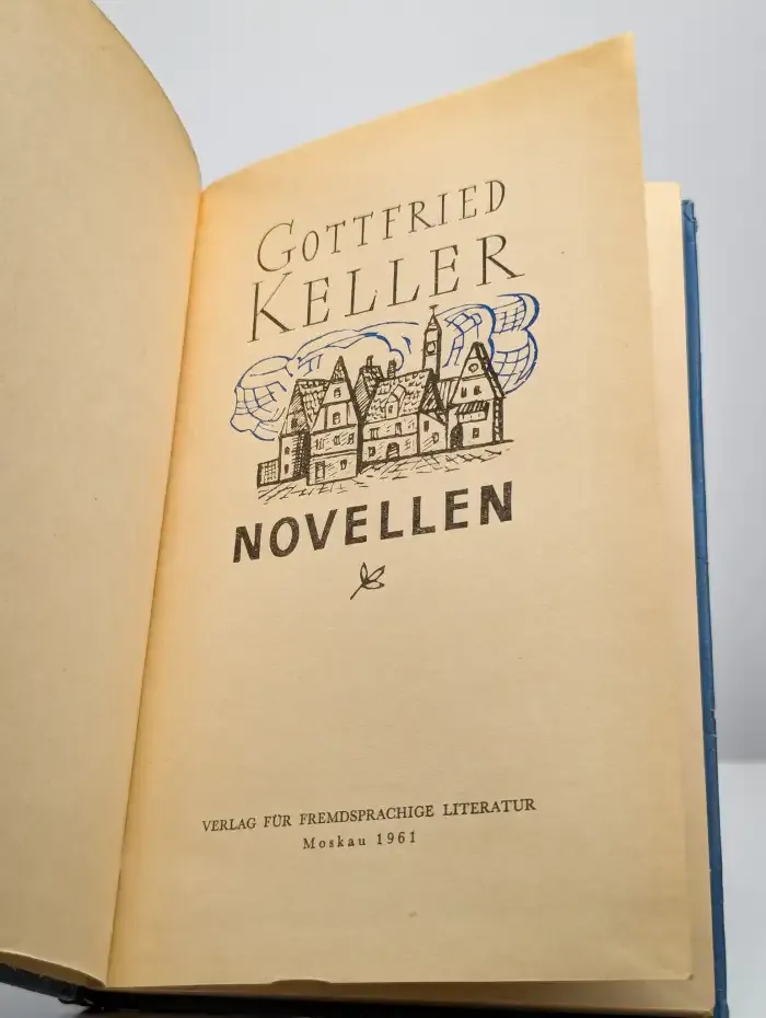 Gottfried Keller. Novellen
