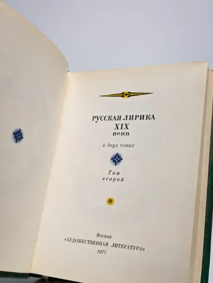 Русская лирика XIX века. В 2 томах. Том 2