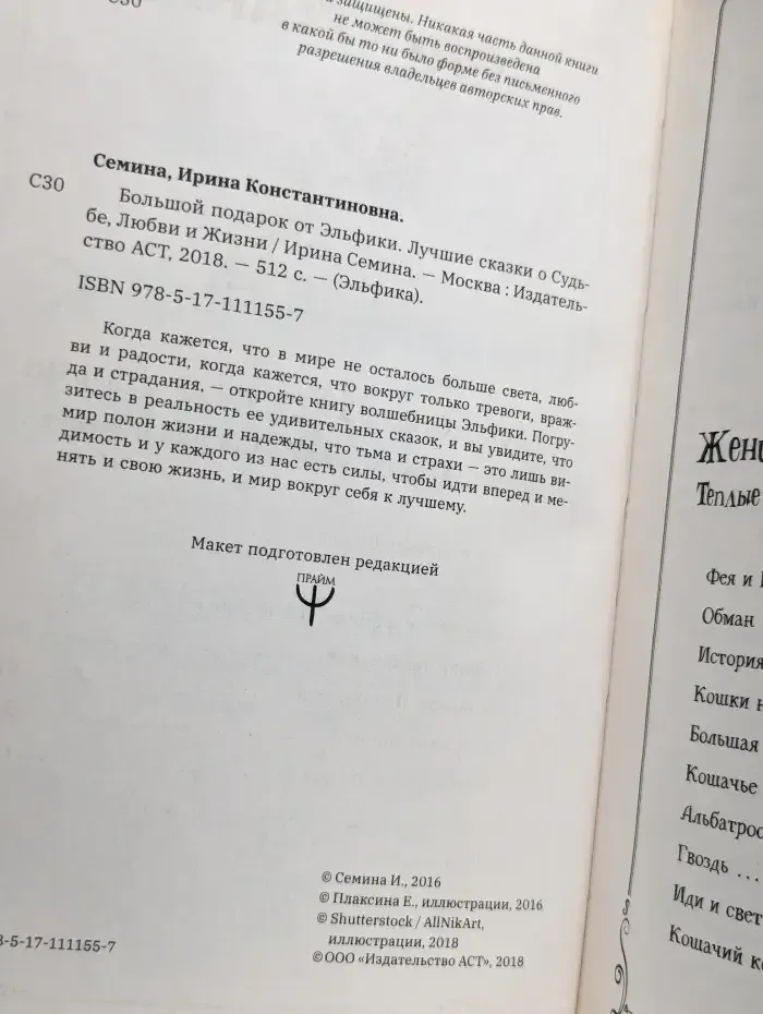 Большой подарок от Эльфики