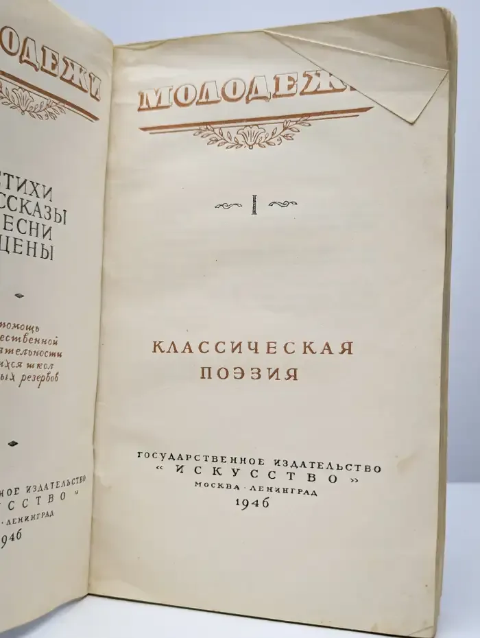 Молодежи. Выпуск 1. Классическая поэзия