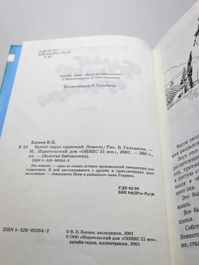 Белеет парус одинокий