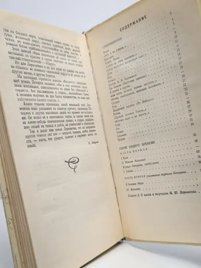 Стихотворения. Герой нашего времени