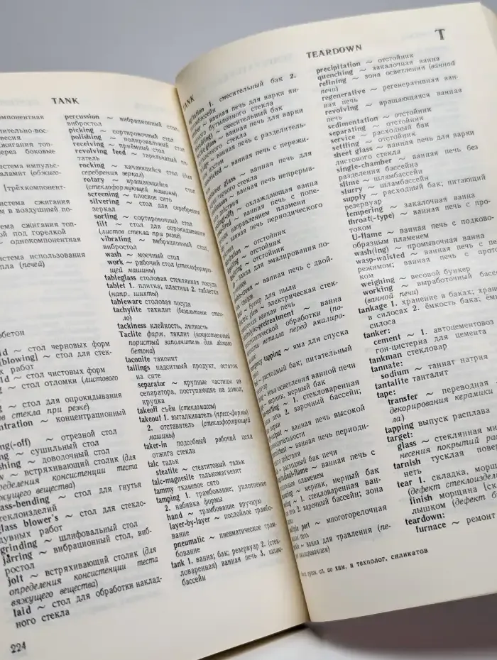 Англо-русский словарь по химии и технологии силикатов