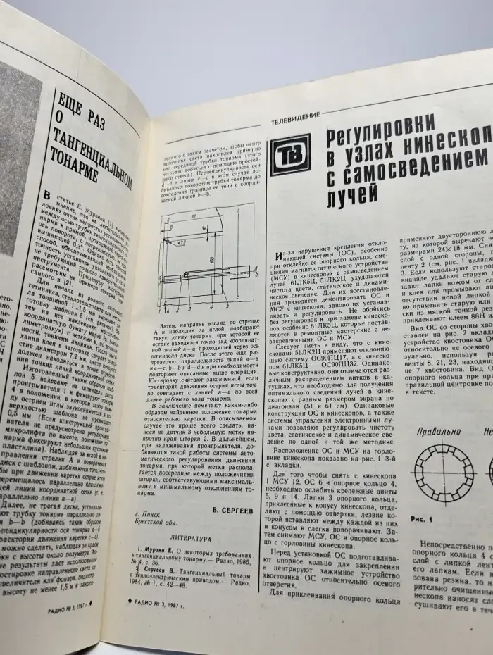 Журнал "Радио"  №3, 1987