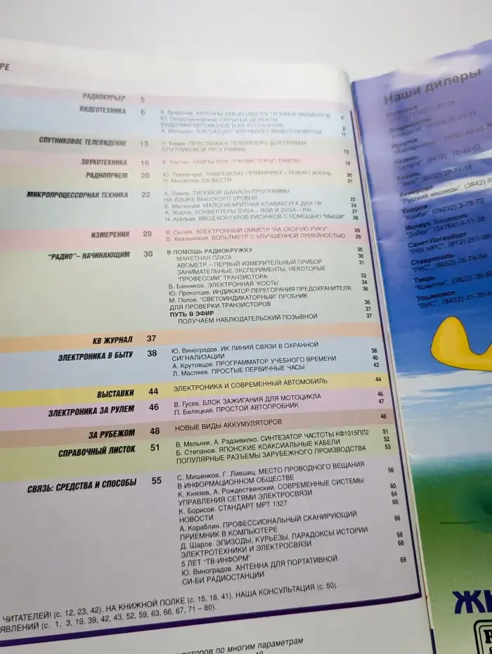 Журнал Радио №1, 1998