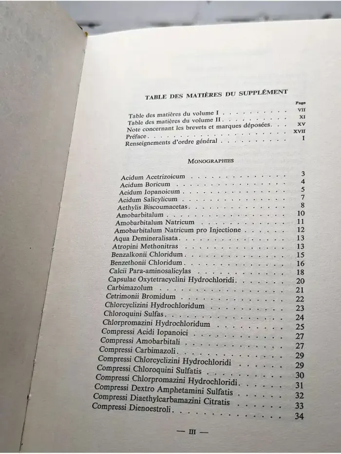 Pharmacopoea Internationalis: International Pharmacopoeia