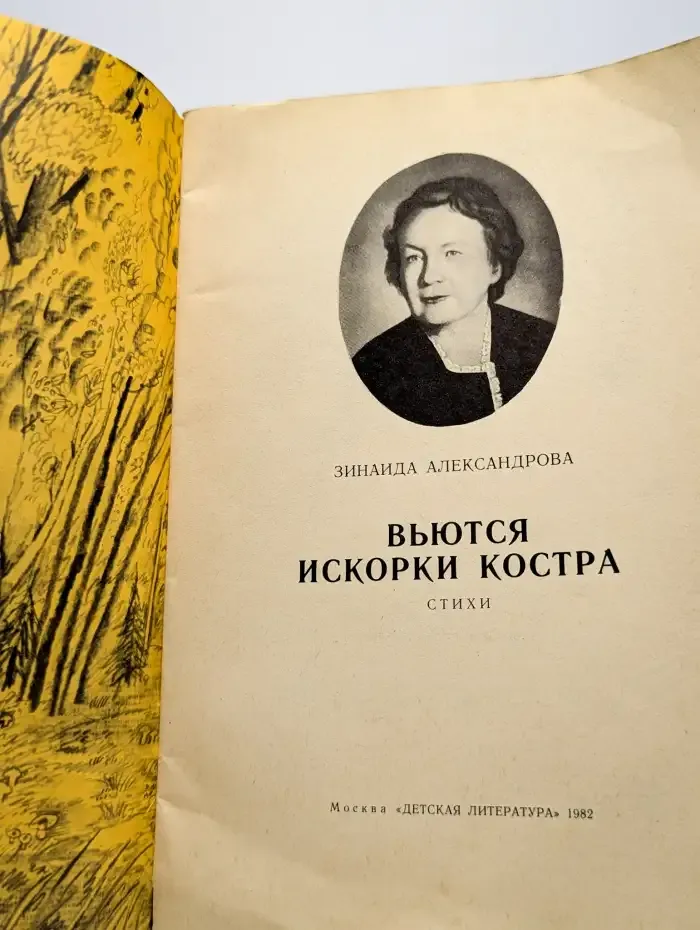 Вьются искорки костра