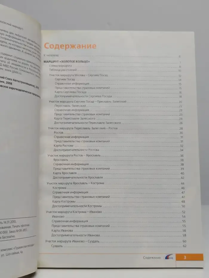 Золотое кольцо. Достопримечательности