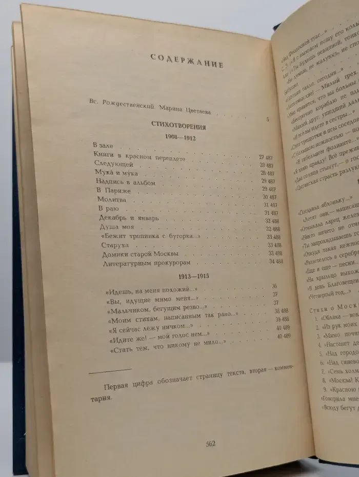 Марина Цветаева. Поэзия