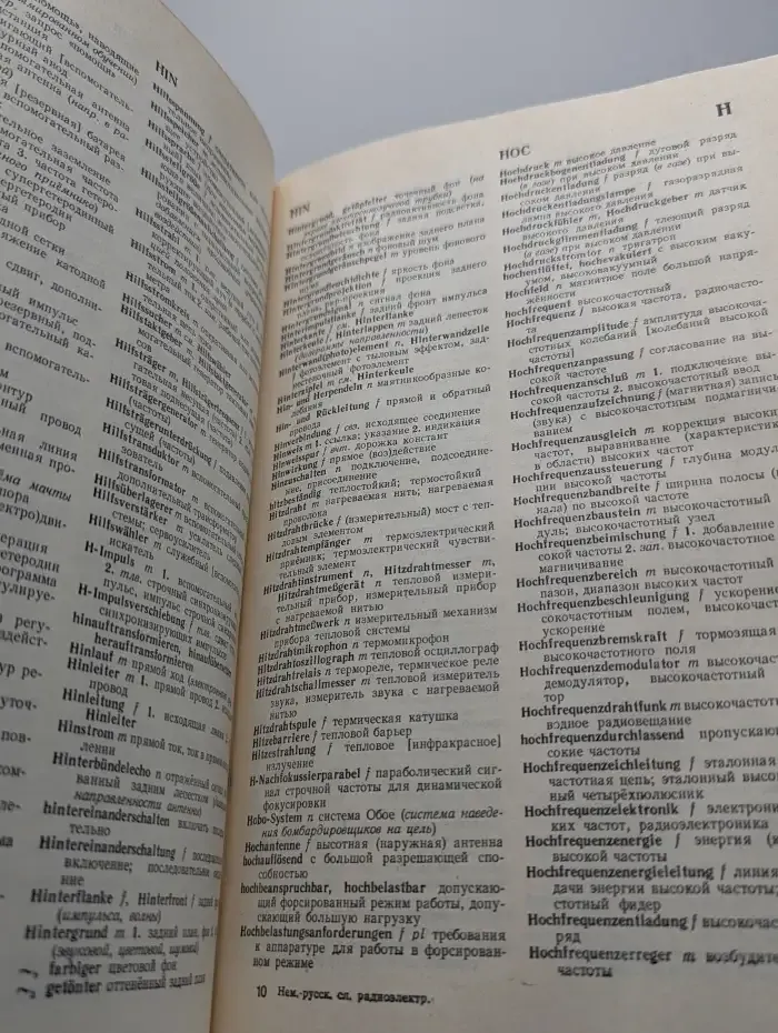 Немецко-русский словарь по радиоэлектронике