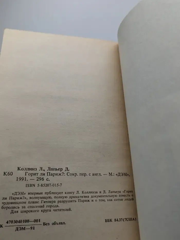 Горит ли Париж?