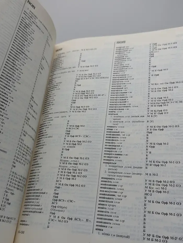 Сводный словарь современной русской лексики. Том 2. О-Я