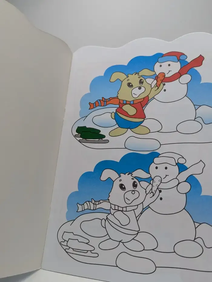 Little painter. Раскраска