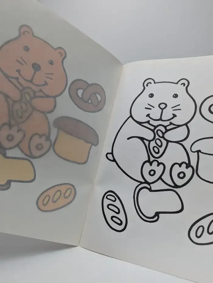 Coloring book with tracing paper. Book 2