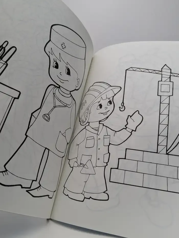 Colouring Book. Раскраска