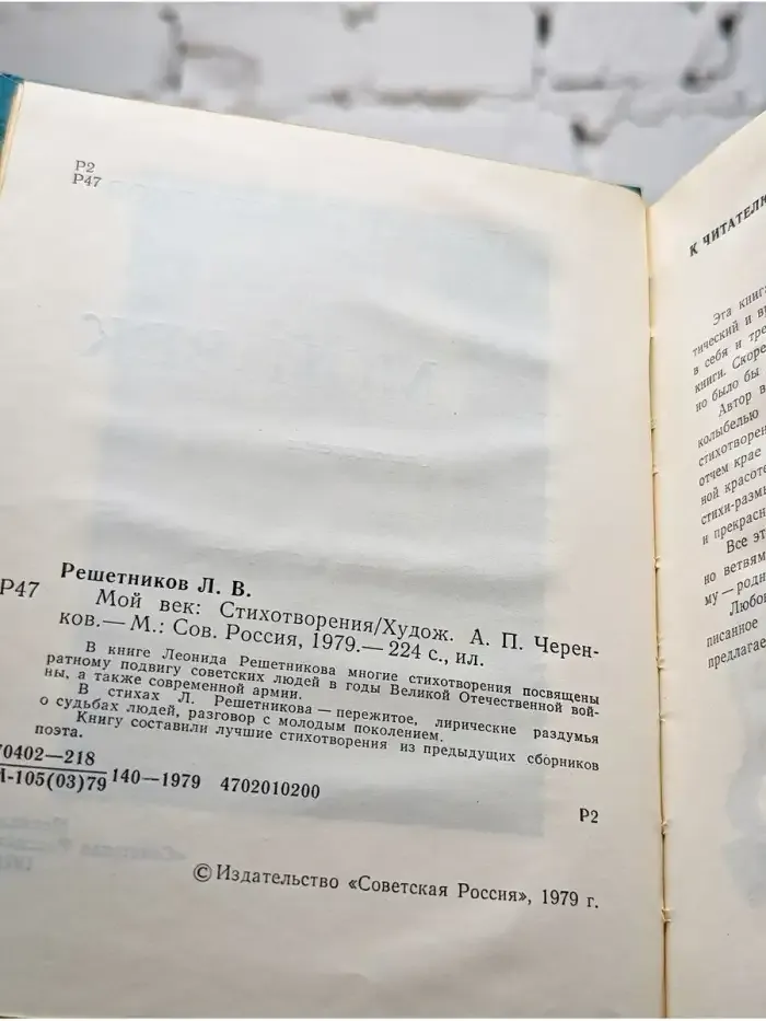 Мой век