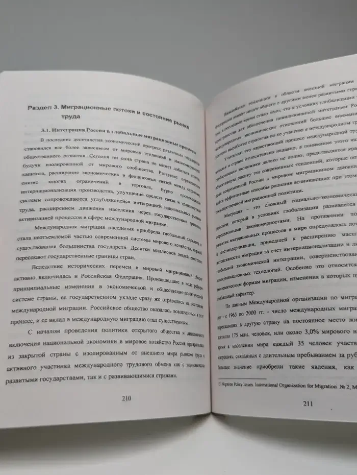 Россия в глобализирующемся мире: социальные аспекты