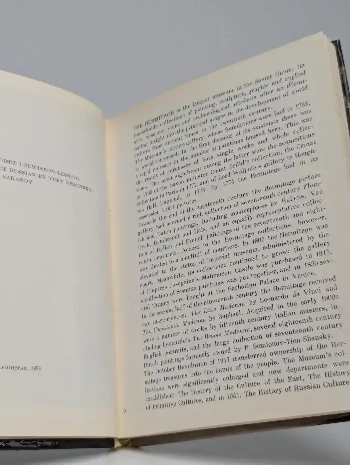 The Hermitage. Western European Painting