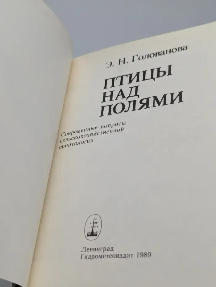 Птицы над полями