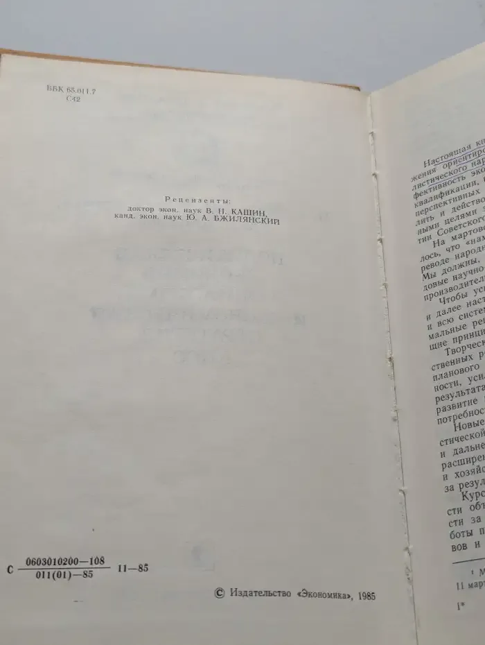 Политическая экономия социализма и экономическая стратегия