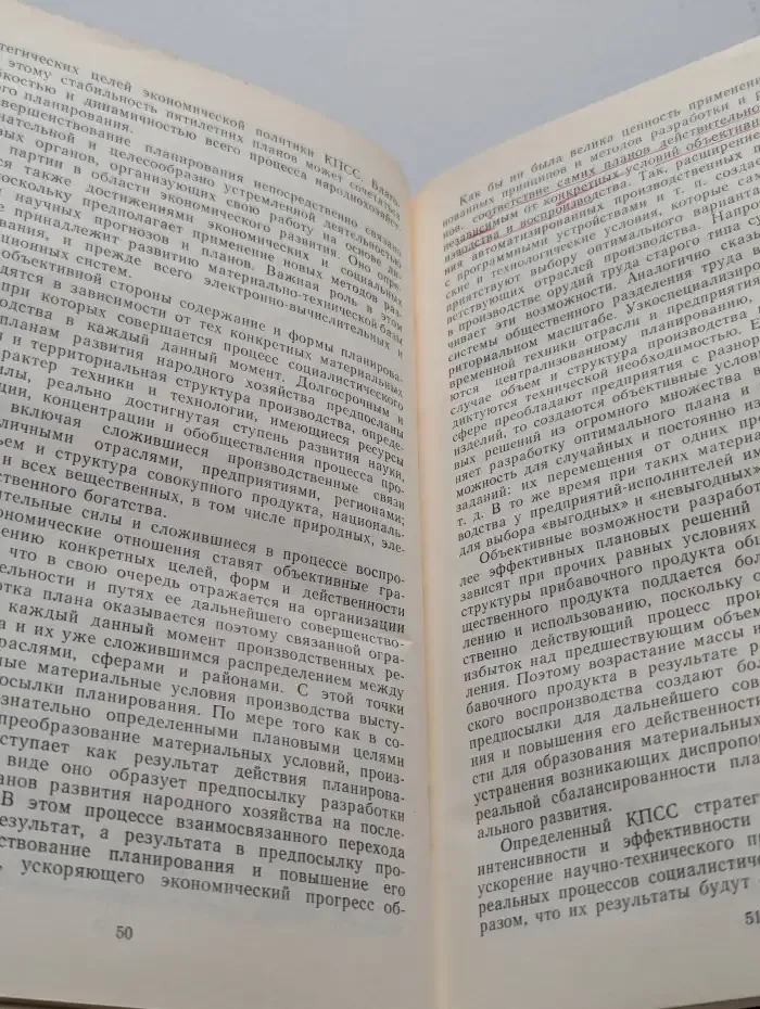 Политическая экономия социализма и экономическая стратегия