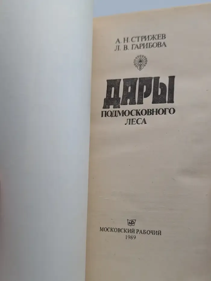 Дары подмосковного леса