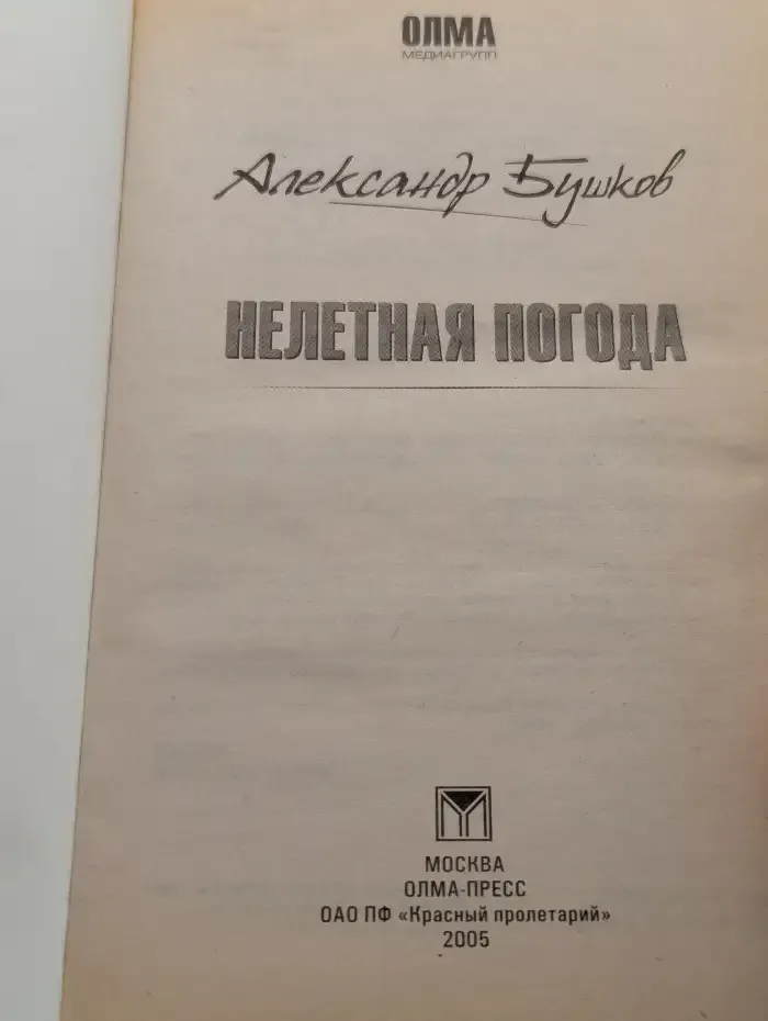 Нелетная погода