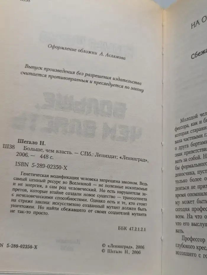 Больше, чем власть