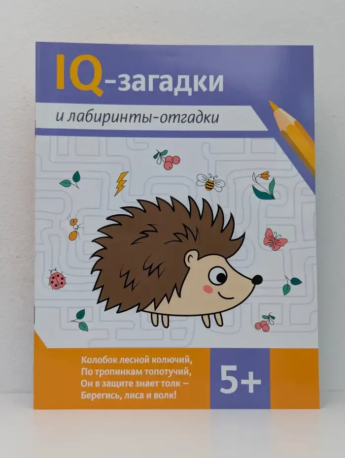IQ-загадки и лабиринты-отгадки: 5+