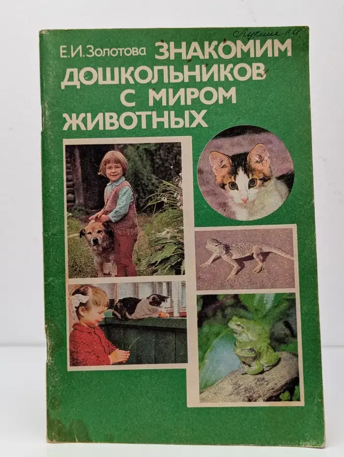 Знакомим дошкольников с миром животных
