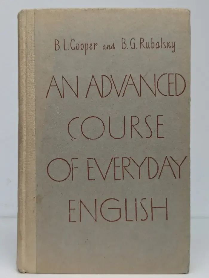 An advanced course of everyday English