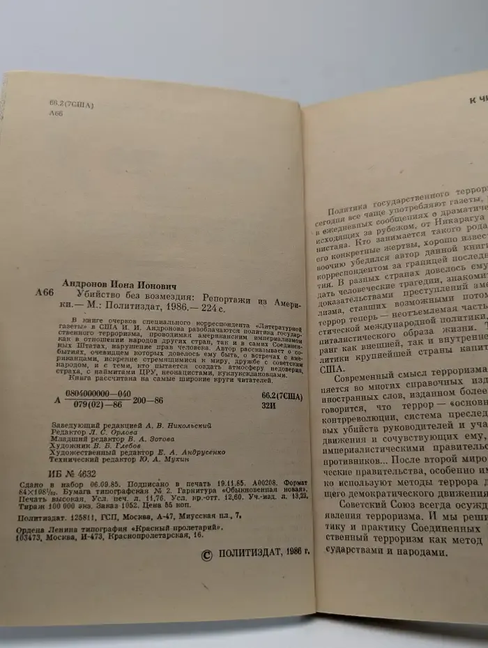 Убийство без возмездия. Репортажи из Америки