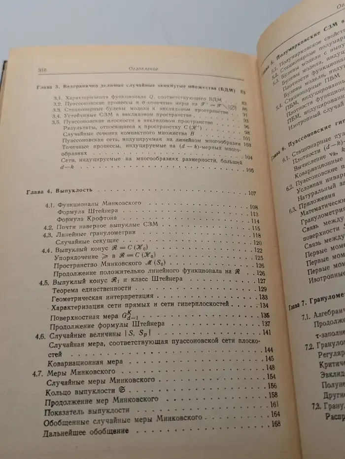 Случайные множества и интегральная геометрия
