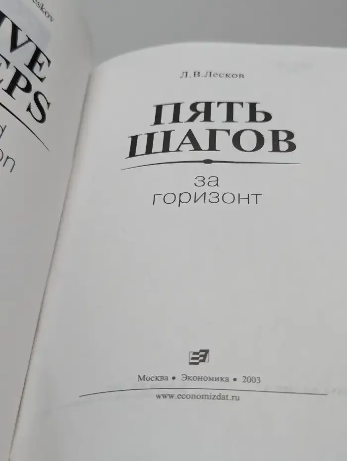 Пять шагов за горизонт