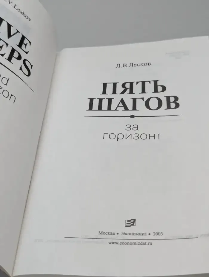 Пять шагов за горизонт