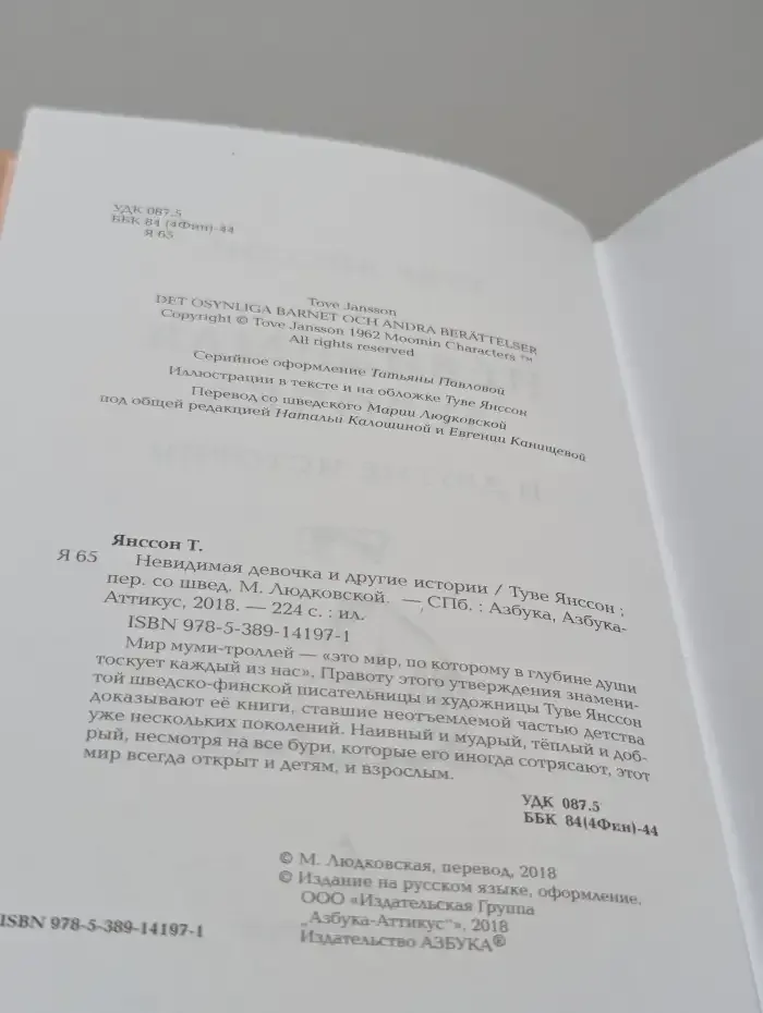 Невидимая девочка и другие истории