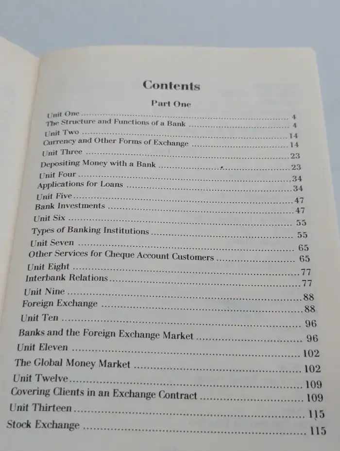 English for Banking