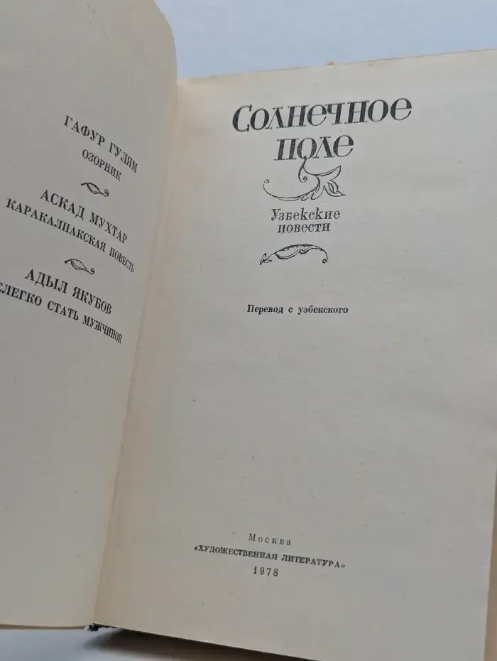 Солнечное поле