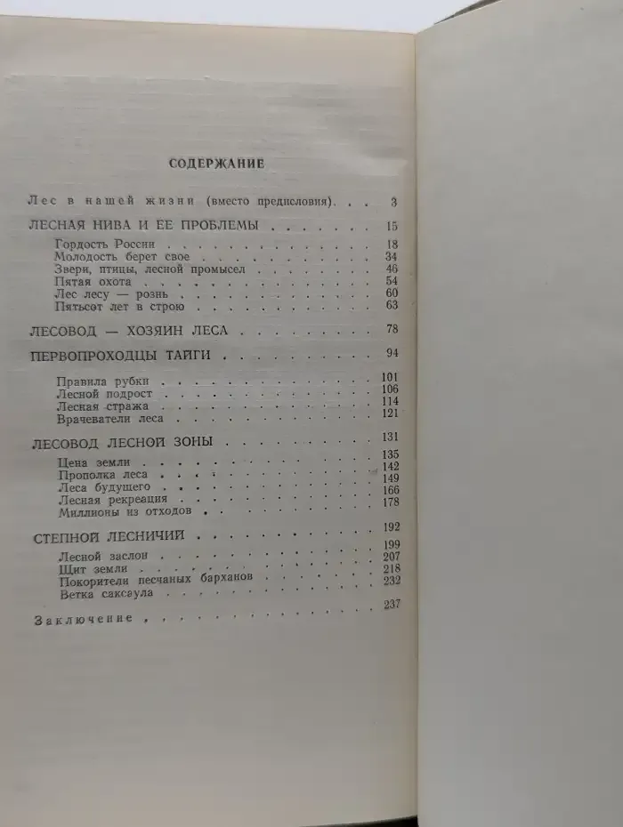 Беседы о лесе